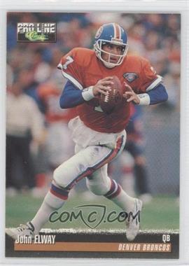 1995 Classic Pro Line - [Base] #236 - John Elway