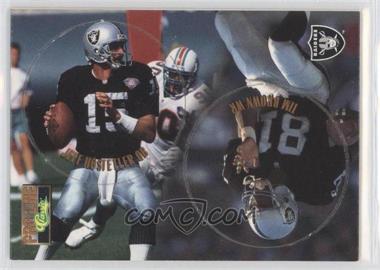 1995 Classic Pro Line - Caps #C-20 - Tim Brown, Jeff Hostetler