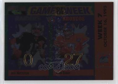 1995 Classic Pro Line - Game of the Week Home Prizes - Foil #H-02 - Jeff Hostetler, John Elway [Good to VG‑EX]