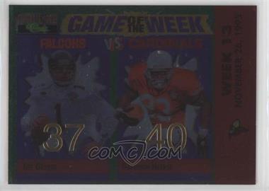 1995 Classic Pro Line - Game of the Week Home Prizes - Foil #H-30 - Jeff George, Garrison Hearst