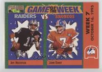 Jeff Hostetler, John Elway