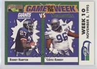 Rodney Hampton, Cortez Kennedy