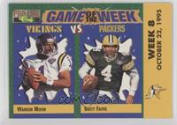 Warren Moon, Brett Favre