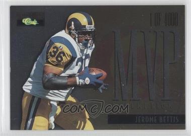 1995 Classic Pro Line - MVP Interactive Redemptions #MVP 32 - Jerome Bettis /4000