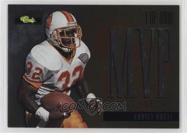 1995 Classic Pro Line - MVP Interactive Redemptions #MVP 33 - Errict Rhett /4000