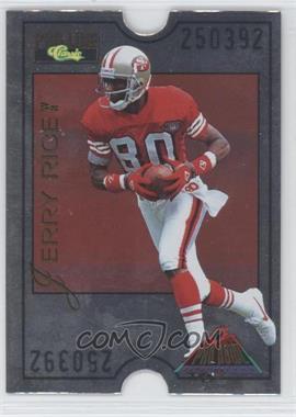 1995 Classic Pro Line - Pro Bowl #PB-24 - Jerry Rice