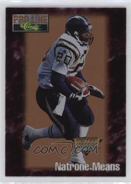 1995 Classic Pro Line - Record Breakers #RB3 - Natrone Means /350