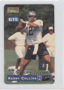 1995 Classic Pro Line - Series II GTE Phone Cards $1 #1 - Kerry Collins