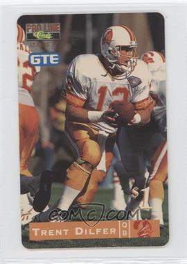 1995 Classic Pro Line - Series II GTE Phone Cards $1 #11 - Trent Dilfer