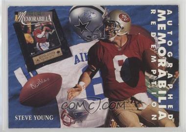 1995 Classic Pro Line Series II - Expired Memorabilia Redemptions #_STYO - Steve Young [Noted]
