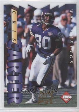 1995 Collector's Edge - [Base] - 22K Gold Die-Cut #122 - Cris Carter /500