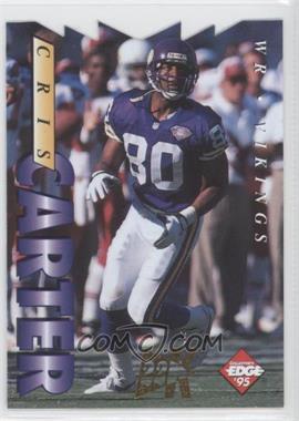 1995 Collector's Edge - [Base] - 22K Gold Die-Cut #122 - Cris Carter /500