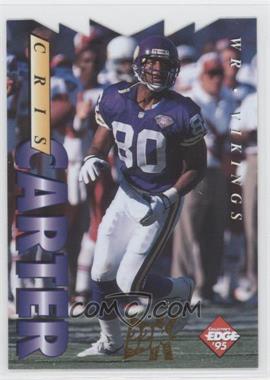 1995 Collector's Edge - [Base] - 22K Gold Die-Cut #122 - Cris Carter /500