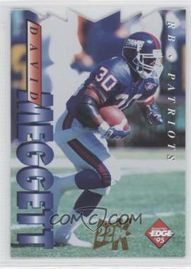 1995 Collector's Edge - [Base] - 22K Gold Die-Cut #132 - Dave Meggett /500