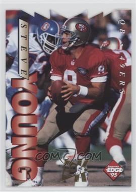 1995 Collector's Edge - [Base] - 22K Gold Die-Cut #181 - Steve Young /500