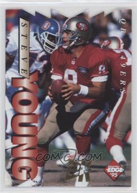 1995 Collector's Edge - [Base] - 22K Gold Die-Cut #181 - Steve Young /500