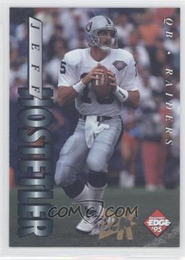 1995 Collector's Edge - [Base] - 22K Gold Missing Serial Number #101 - Jeff Hostetler