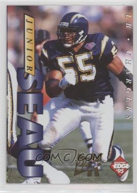 1995 Collector's Edge - [Base] - 22K Gold #174 - Junior Seau /500