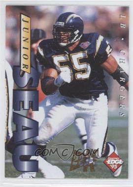 1995 Collector's Edge - [Base] - 22K Gold #174 - Junior Seau /500