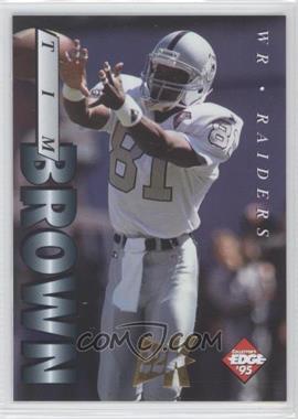 1995 Collector's Edge - [Base] - 22K Gold #97 - Tim Brown /500