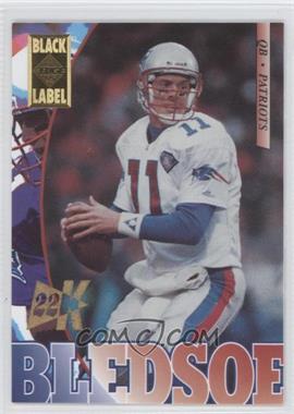 1995 Collector's Edge - [Base] - Black Label 22K Gold #129 - Drew Bledsoe