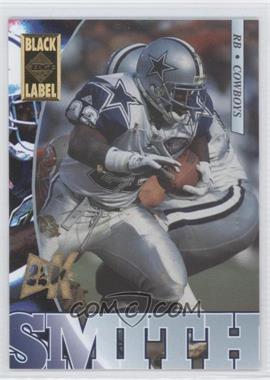 1995 Collector's Edge - [Base] - Black Label 22K Gold #56 - Emmitt Smith