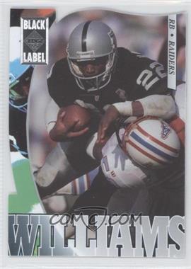 1995 Collector's Edge - [Base] - Black Label Silver Die-Cut #106 - Harvey Williams