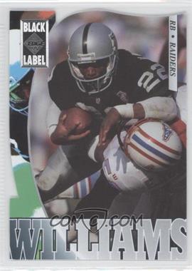 1995 Collector's Edge - [Base] - Black Label Silver Die-Cut #106 - Harvey Williams