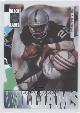 1995 Collector's Edge - [Base] - Black Label Silver Die-Cut #106 - Harvey Williams