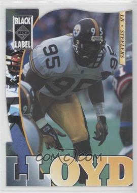 1995 Collector's Edge - [Base] - Black Label Silver Die-Cut #162 - Greg Lloyd