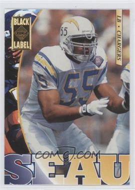 1995 Collector's Edge - [Base] - Black Label #174 - Junior Seau