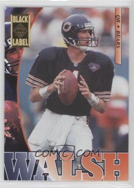 1995 Collector's Edge - [Base] - Black Label #35 - Steve Walsh