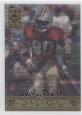 1995 Collector's Edge - Black Label Quantum Motion - Quantum #10 - Jerry Rice