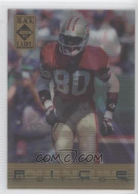 1995 Collector's Edge - Black Label Quantum Motion - Quantum #10 - Jerry Rice