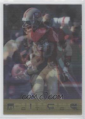 1995 Collector's Edge - Black Label Quantum Motion - Quantum #10 - Jerry Rice