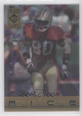 1995 Collector's Edge - Black Label Quantum Motion - Quantum #10 - Jerry Rice