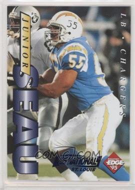 1995 Collector's Edge - Junior Seau Promos - '95 National #1 - Junior Seau