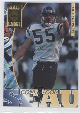 1995 Collector's Edge - Junior Seau Promos - Black Label #1 - Junior Seau