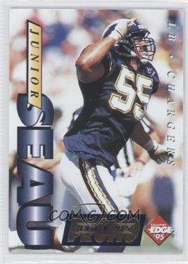 1995 Collector's Edge - Junior Seau Promos - Sack A Seau #3 - Junior Seau