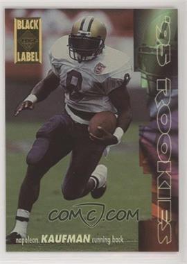 1995 Collector's Edge - Rookies - Black Label 22K Gold #18 - Napoleon Kaufman