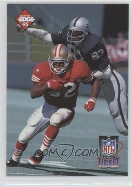 1995 Collector's Edge - Sunday Ticket Time Warp - Prism Back #3 - Ricky Watters, Ted Hendricks /2500