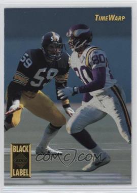 1995 Collector's Edge - Time Warp - Black Label 22K Gold #10 - Jack Ham, Cris Carter