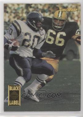 1995 Collector's Edge - Time Warp - Black Label #3 - Natrone Means, Ray Nitschke [EX to NM]
