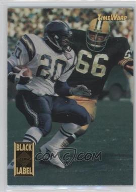 1995 Collector's Edge - Time Warp - Black Label #3 - Natrone Means, Ray Nitschke