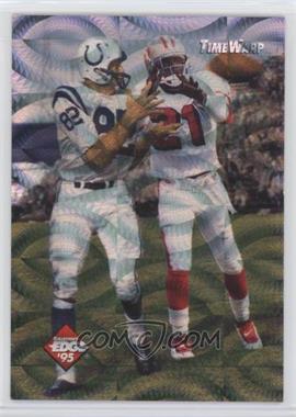 1995 Collector's Edge - Time Warp - Prisms #18 - Deion Sanders, Raymond Berry /500