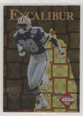 1995 Collector's Edge Excalibur - 22K - Gold Shield Prism #23.2 - Michael Irvin /250