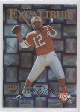 1995 Collector's Edge Excalibur - 22K - Silver Shield Prism #12.2 - Trent Dilfer /750 [Good to VG‑EX]