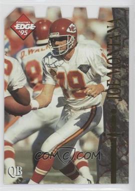 1995 Collector's Edge Excalibur - [Base] - Die-Cut #107 - Joe Montana [EX to NM]