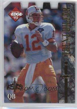 1995 Collector's Edge Excalibur - [Base] - Sword and Stone Bronze Die-Cut #147 - Trent Dilfer