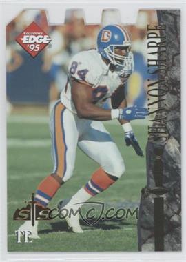 1995 Collector's Edge Excalibur - [Base] - Sword and Stone Bronze Die-Cut #96 - Shannon Sharpe